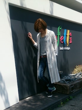 「AS KNOW AS plus（アズノゥアズプラス）のアイテム」を使った、ちら(о´∀`о)さん（レディース・161cm）の春コーディネート