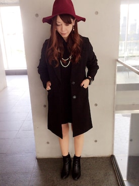 「お正月」｜サッチャーさん（レディース・157cm）の冬コーディネート