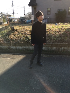 yashimaさん（メンズ・172cm）の冬コーディネート