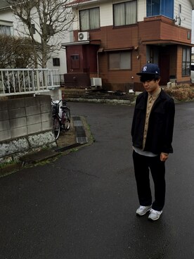 yashimaさん（メンズ・172cm）の冬コーディネート