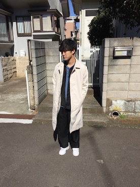 yashimaさん（メンズ・172cm）の冬コーディネート