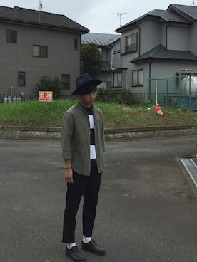 yashimaさん（メンズ・172cm）の夏コーディネート