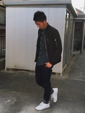 ゆーだいさん（メンズ・180cm）の冬コーディネート