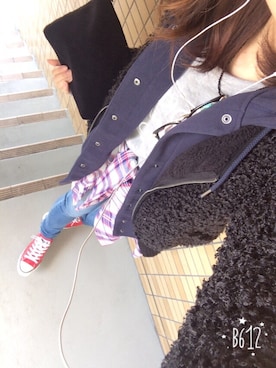 nyan⚓️💓さん（レディース・165cm）の冬コーディネート