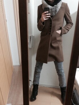 「SHAREEF（シャリーフ）のアイテム（その他アウター）」を使った、tkさん（メンズ・174cm）の春コーディネート