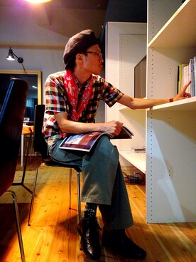 白川透さん（メンズ・175cm）の秋コーディネート