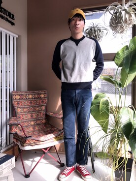 白川透さん（メンズ・175cm）の秋コーディネート