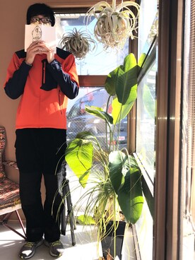 「mont-bell（モンベル）のアイテム（ブルゾン）」を使った、白川透さん（メンズ・175cm）の秋コーディネート