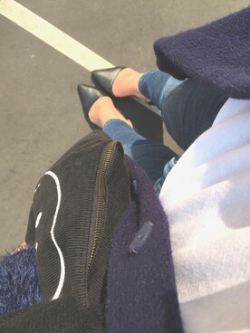 Hanada Akaneさん（レディース・154cm）の冬コーディネート