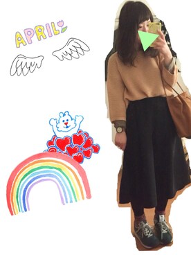 ayacon.さん(レディース・154cm)の春コーディネート