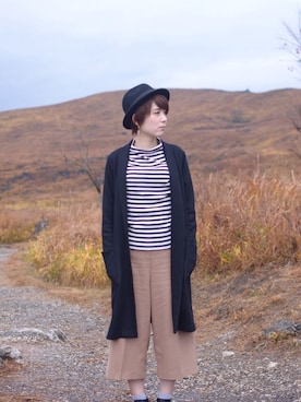 sakiさん（レディース・161cm）の冬コーディネート