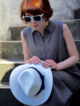 「MARIED'OR（マリードール）のアイテム」を使った、sakiさん（レディース・161cm）の春コーディネート