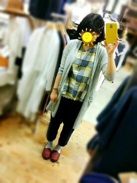 「レースタンク」｜あゆみさん（レディース・158cm）の夏コーディネート