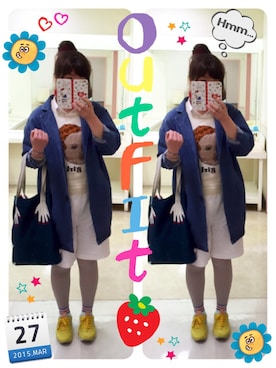 かなもさん（レディース・163cm）の春コーディネート