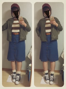 かなもさん（レディース・163cm）の秋コーディネート