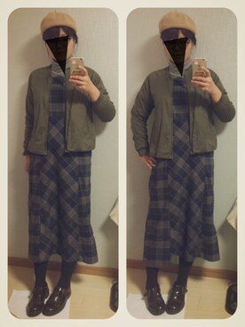 かなもさん（レディース・163cm）の秋コーディネート