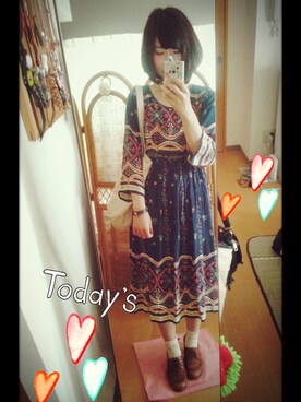 「Another Edition」｜「アイテム（ブーティ）」を使った、minako＊さん（レディース・155cm）の春コーディネート