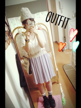 「風邪っぴき」｜「アイテム（ワンピース/ドレス）」を使った、minako＊さん（レディース・155cm）の夏コーディネート