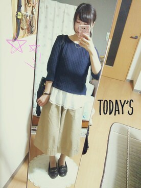 minako＊さん（レディース・155cm）の秋コーディネート