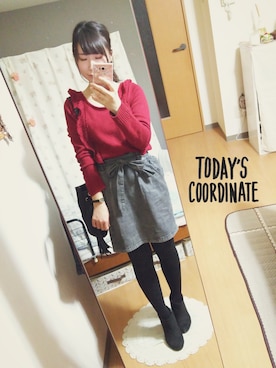 minako＊さん（レディース・155cm）の冬コーディネート