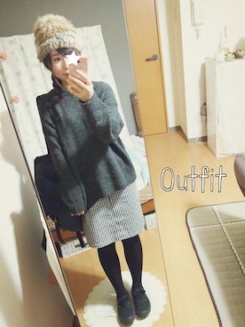 minako*さん(レディース・155cm)の冬コーディネート