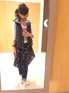 rinaさん（レディース・152cm）の秋コーディネート