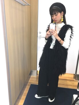 「SpRay（スプレイ）のアイテム（その他アウター）」を使った、rinaさん（レディース・150cm）の秋コーディネート