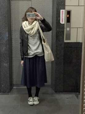 maki@kさん(レディース・159cm)の冬コーディネート