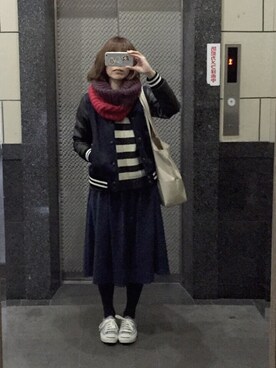maki@kさん(レディース・159cm)の冬コーディネート
