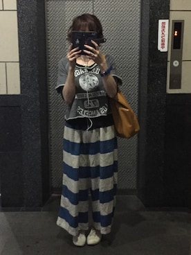 「US RAGS（ユーエスラグス）のアイテム（トップス）」を使った、maki@kさん（レディース・159cm）の秋コーディネート