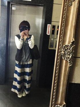 「G-SHOCK」｜maki@kさん（レディース・159cm）の秋コーディネート