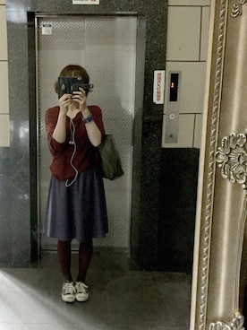 「G-SHOCK」｜maki@kさん（レディース・159cm）の秋コーディネート