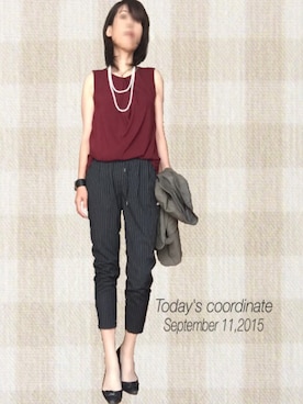 kiimaさん（レディース・168cm）の秋コーディネート