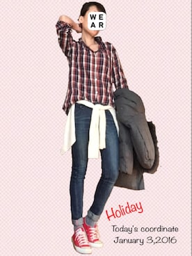 kiimaさん（レディース・168cm）の冬コーディネート