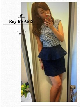 Saaya Nさん（レディース・160cm）の夏コーディネート