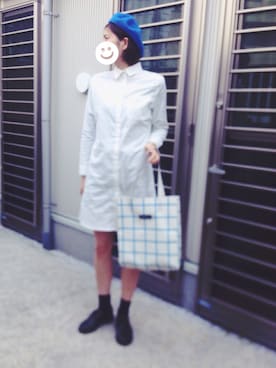 「おめかしコーデ」｜まこさん（レディース・171cm）の春コーディネート