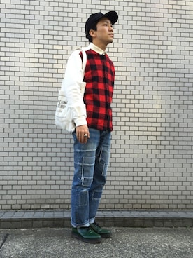 だいきさん（メンズ・171cm）の春コーディネート