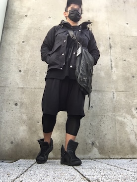 「Sergio rossi（セルジオロッシ）のアイテム」を使った、sh!さん（メンズ・168cm）の秋コーディネート