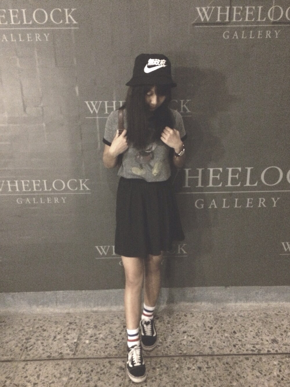 「VANS、Hong Kong、FOREVER 21、Daniel Wellington、hkgirl、hk、無政府」｜「無政府（ハット、ブラック系）」を使った、lammmmさん（レディース・165cm）の夏コーディネートの1枚目の写真