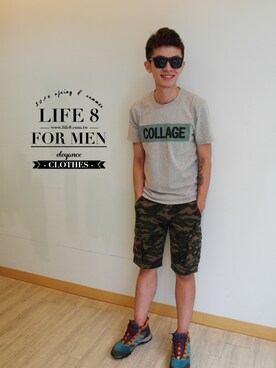 「Life8」｜life8さん（メンズ・180cm）の夏コーディネート