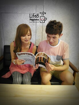 「Life8」｜「アイテム（パンツ）」を使った、life8さん（レディース・160cm）の夏コーディネート