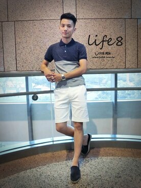 「Life8」｜life8さん（メンズ・180cm）の夏コーディネート