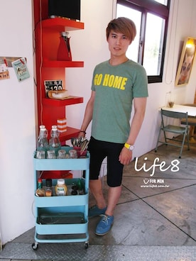 「Life8」｜life8さん（メンズ・180cm）の夏コーディネート