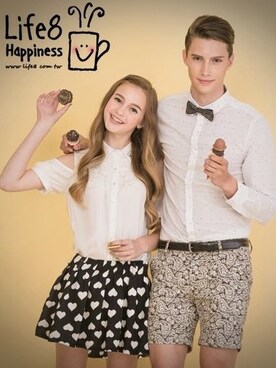 「Life8」｜「アイテム（パンツ）」を使った、life8さん（レディース・164cm）の夏コーディネート