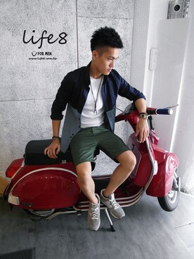 「Life8」｜life8さん（メンズ・180cm）の夏コーディネート