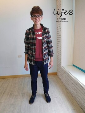 「Life8」｜life8さん（メンズ・180cm）の夏コーディネート