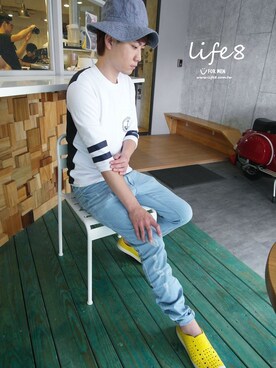 「Life8」｜life8さん（メンズ・180cm）の夏コーディネート