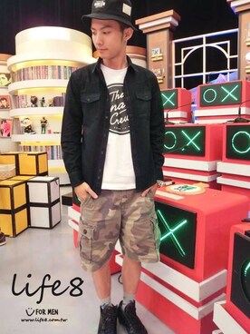 「Life8」｜life8さん（メンズ・180cm）の夏コーディネート