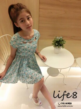 「Life8」｜「アイテム（ワンピース/ドレス）」を使った、life8さん（レディース・165cm）の秋コーディネート
