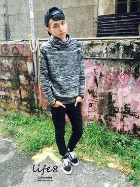 「Life8」｜life8さん（メンズ・175cm）の冬コーディネート